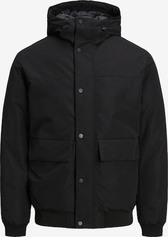 JACK & JONES - Chaqueta de entretiempo 'CHAMP' en negro: frente