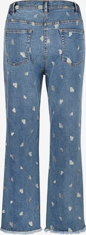 MIAMODA Slimfit Jeans in Blauw