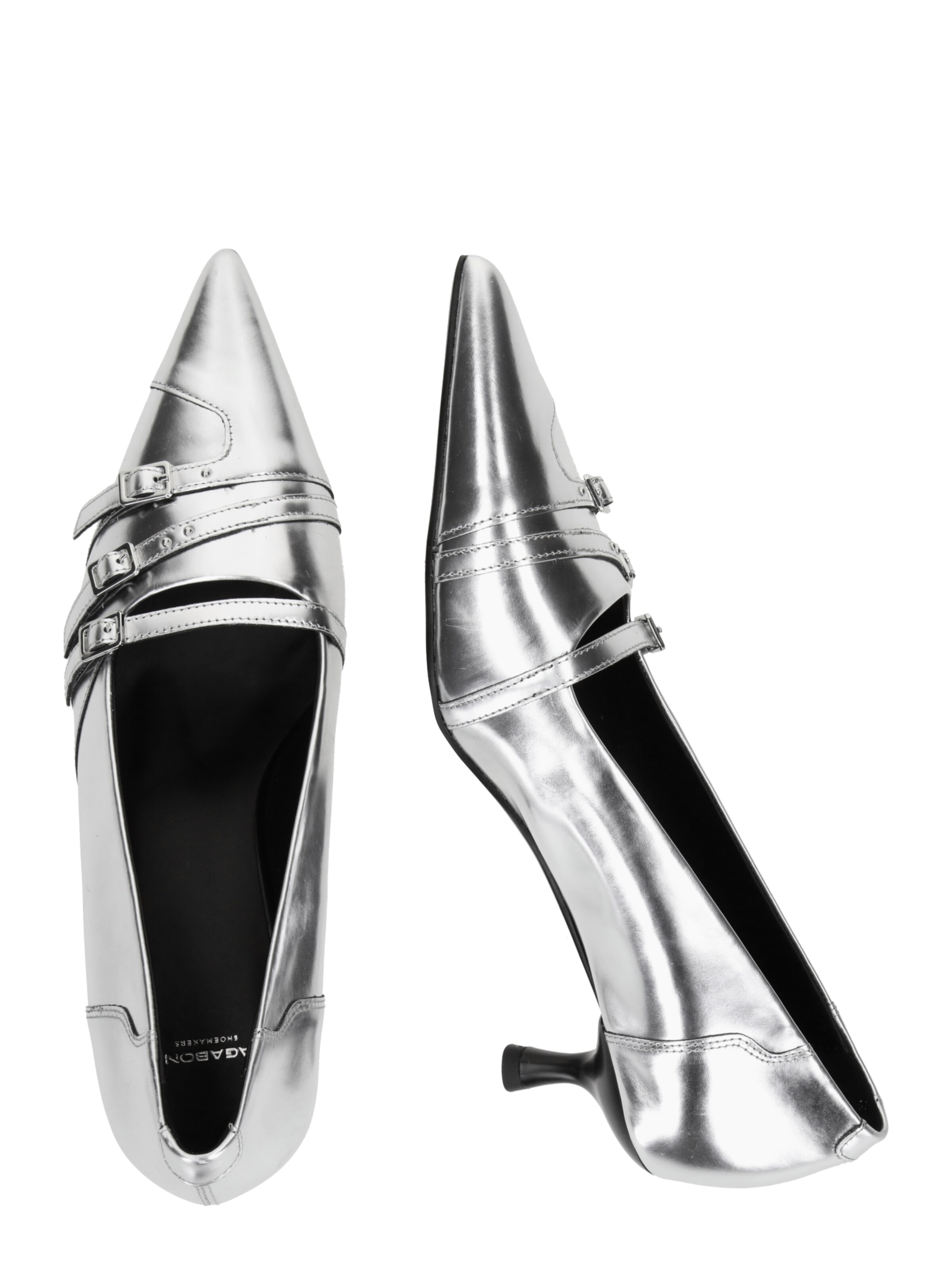 VAGABOND SHOEMAKERS Lodičky 'LYKKE' - Strieborná