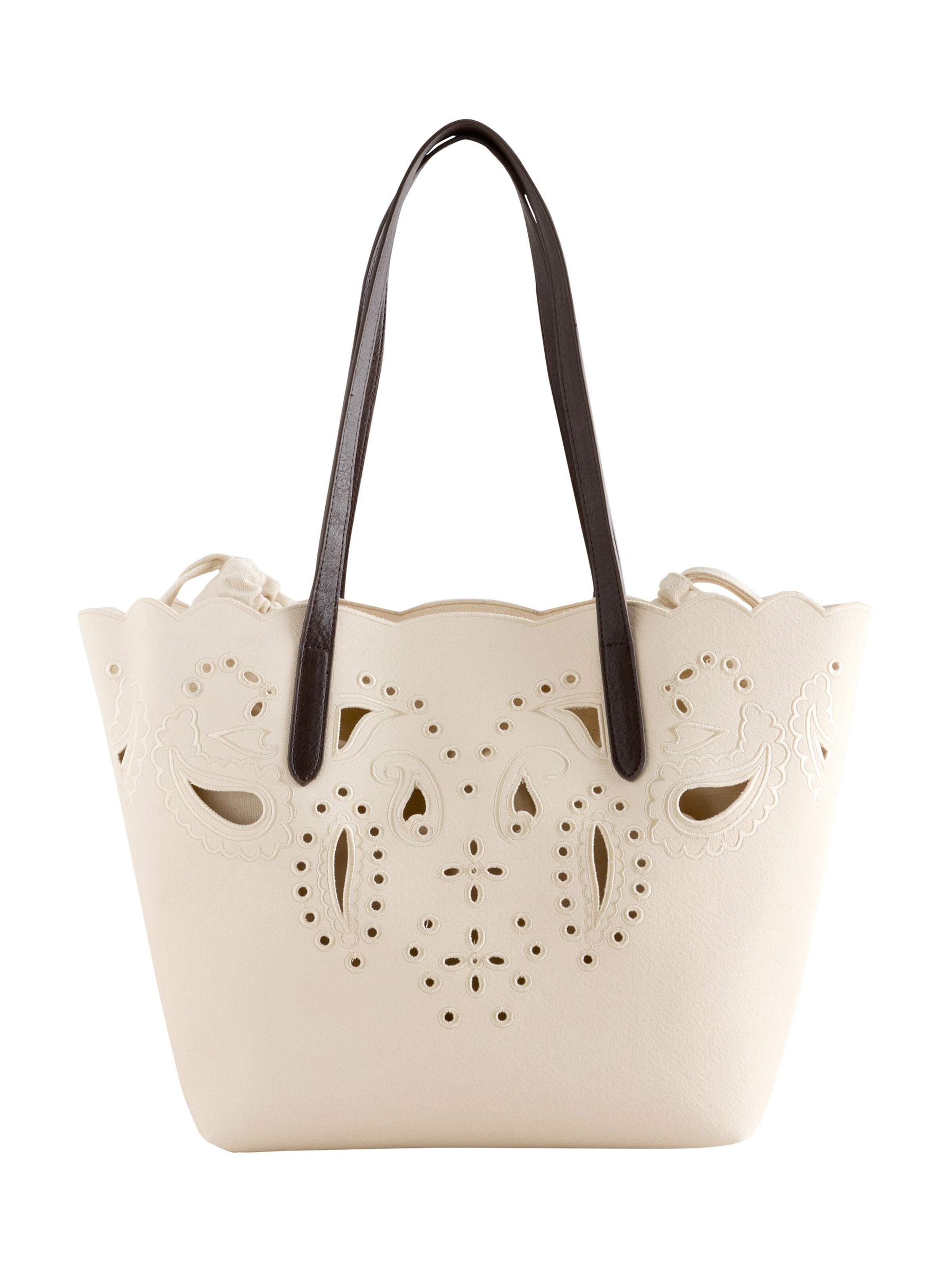 Next Shopper in Beige: voorkant