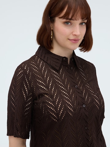 Fiorella Rubino - Blusa en marrón