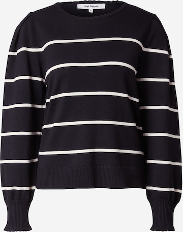 Pull-over 'Analia' Soft Rebels en noir : devant