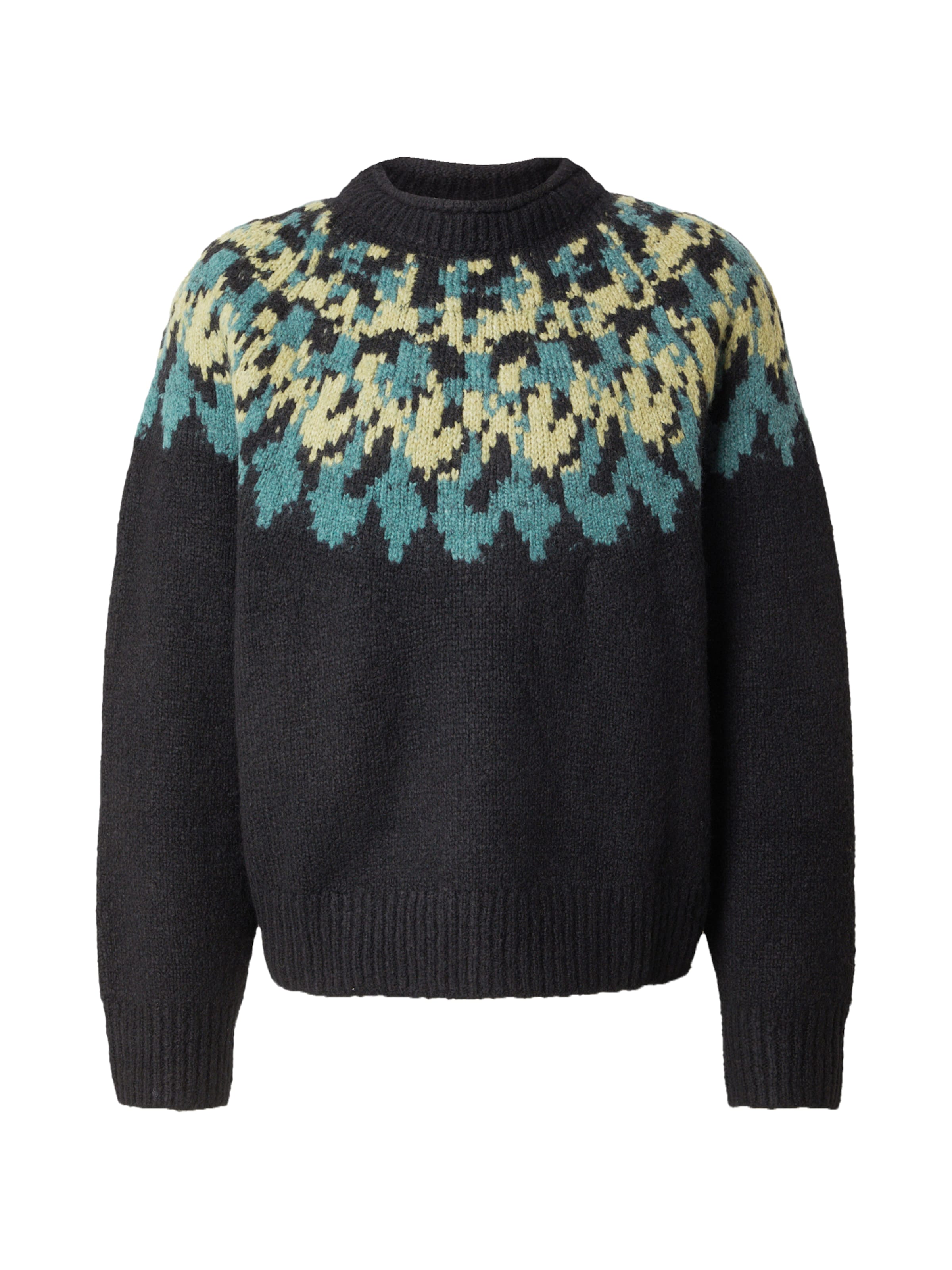 Pullover 'Momo' di WEEKDAY in nero: frontale