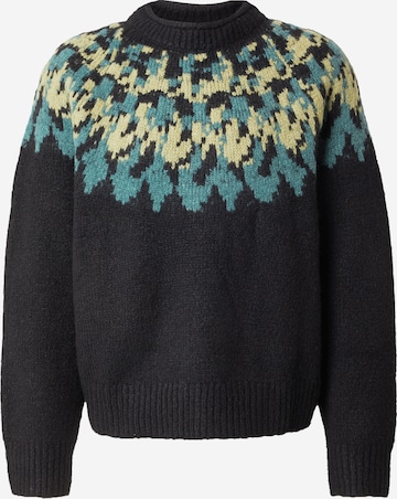 WEEKDAY Sweter 'Momo' w kolorze czarny: przód