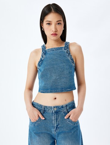 Koton Top in Blue: front