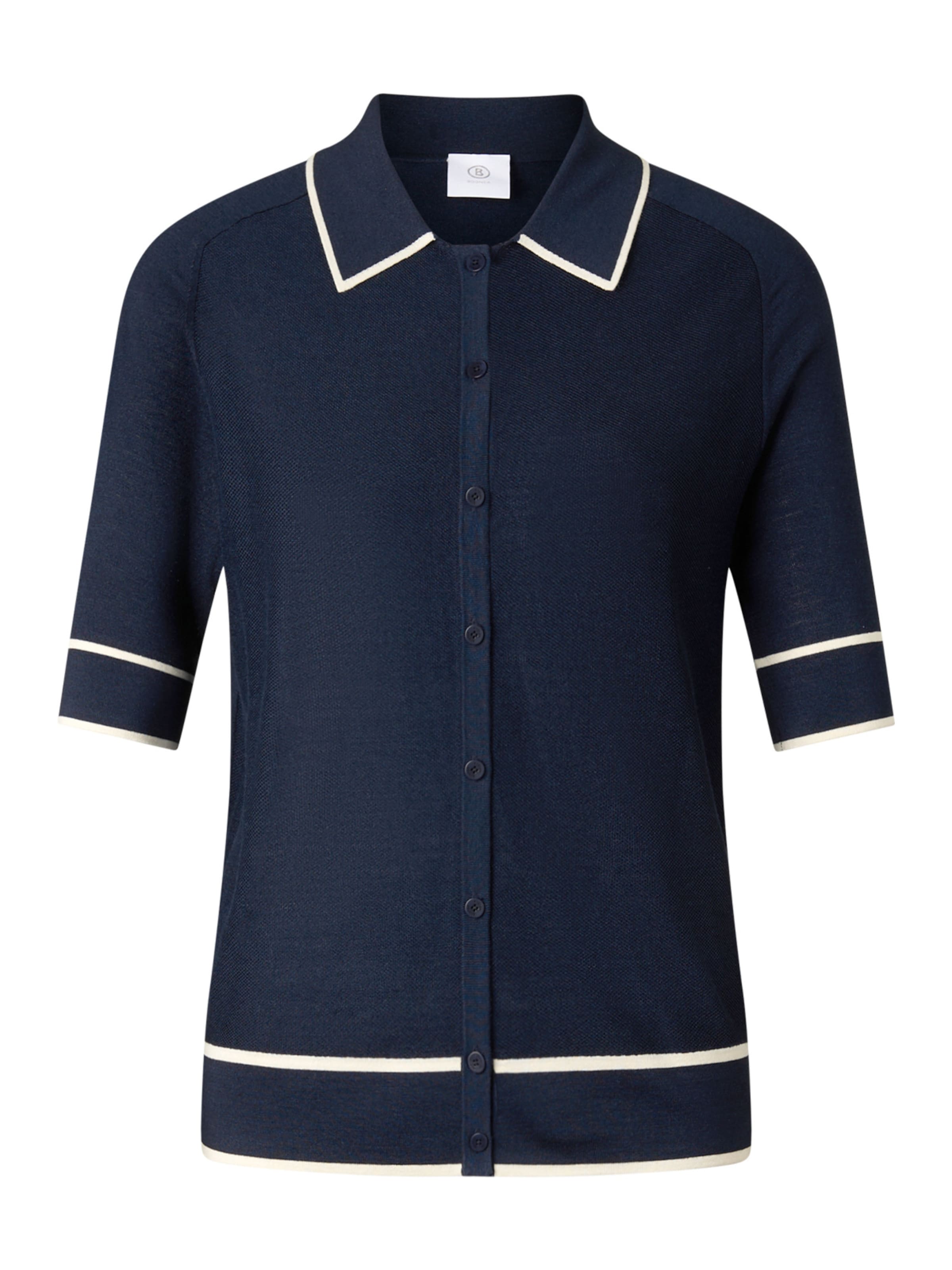 BOGNER Strickjacke in Blau: Vorderseite