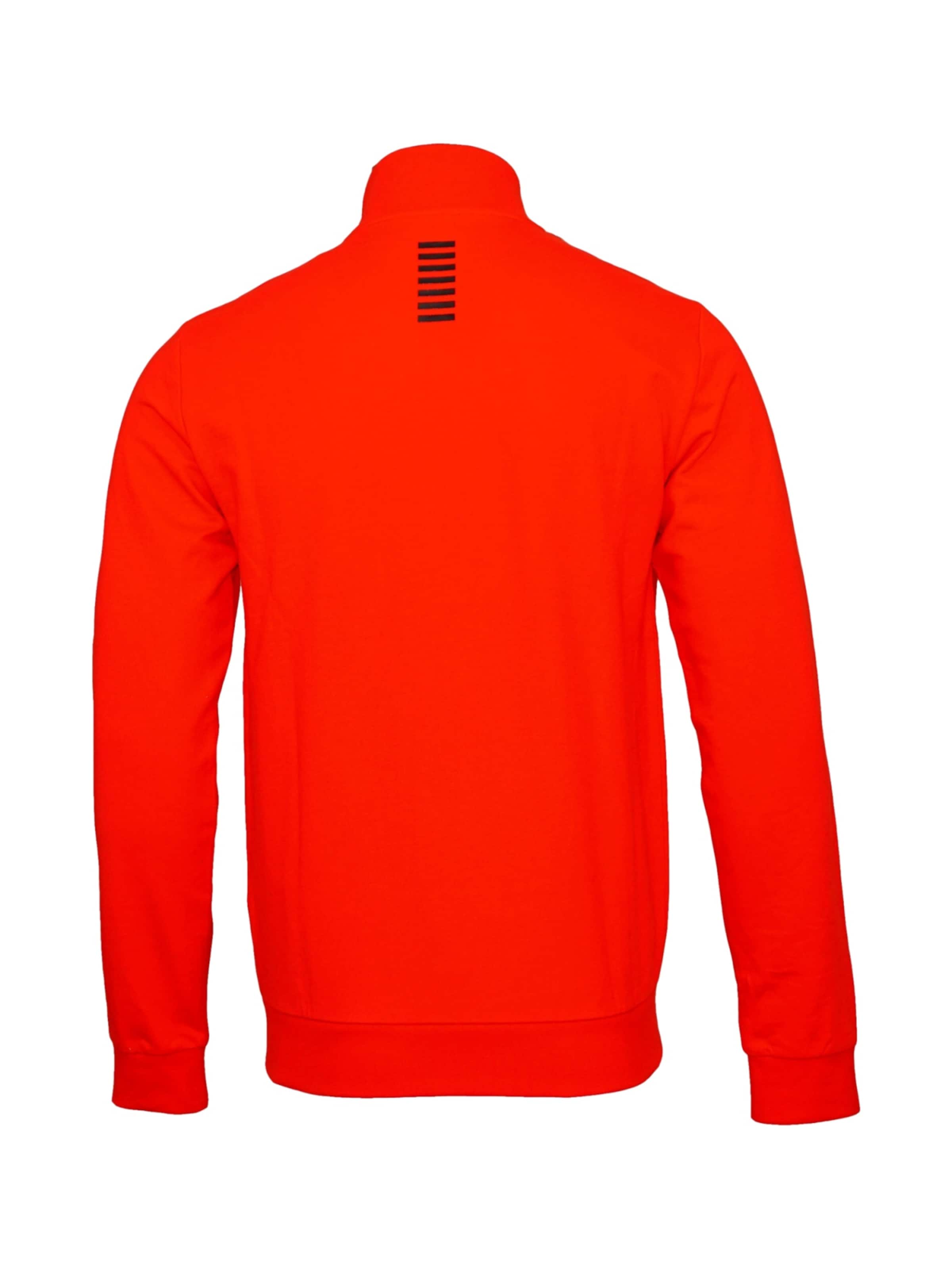 Giacca di felpa di EA7 Emporio Armani in rosso