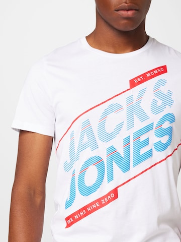 JACK & JONES T-Shirt 'FORMATION' in Weiß