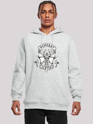 Sweat-shirt F4NT4STIC en gris : devant