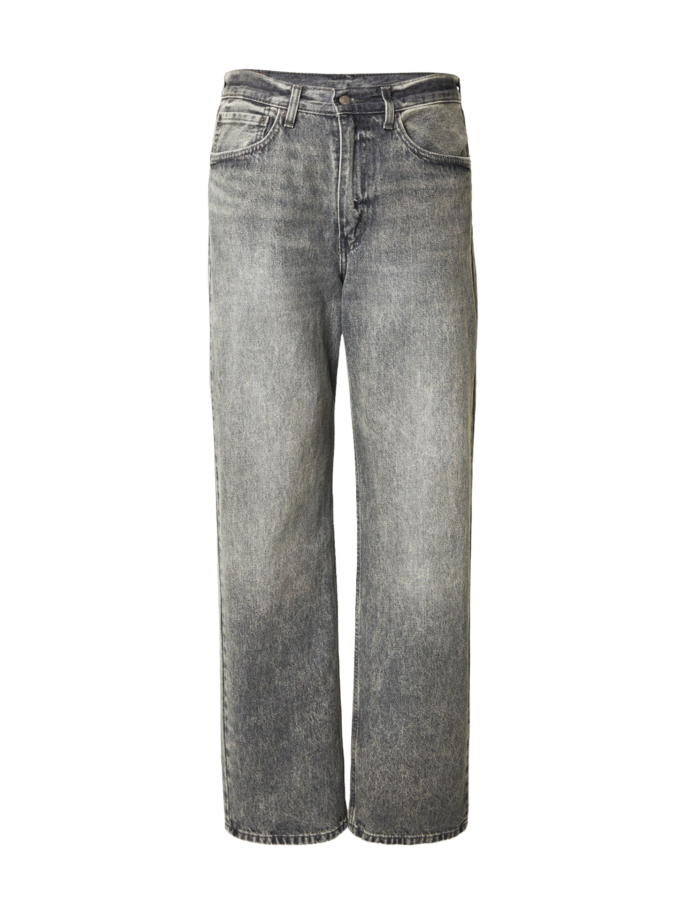 Jean '565 LOOSE STRAIGHT' LEVI'S ® en gris : devant