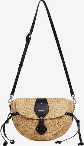 Sac bandoulière 'Saddie Coast' Pepe Jeans en noir : devant