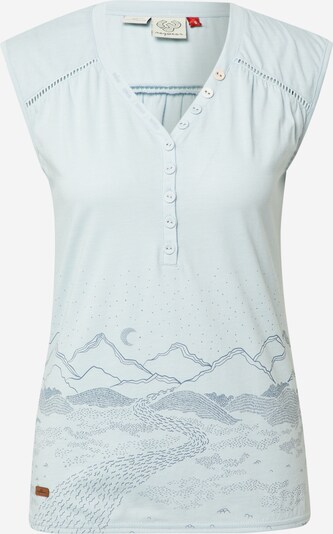Ragwear Haut 'Salty' en azur / bleu foncé, Vue avec produit