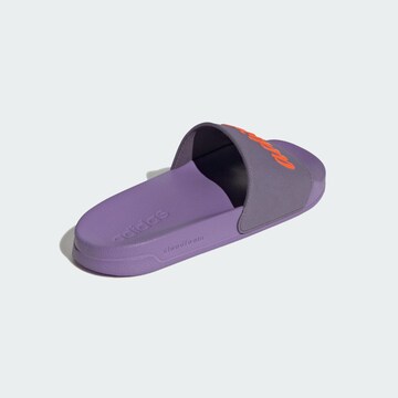 ADIDAS SPORTSWEAR - Sapato de praia/banho 'Adilette Shower' em roxo