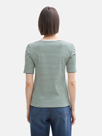 TOM TAILOR T-Shirt in Grün