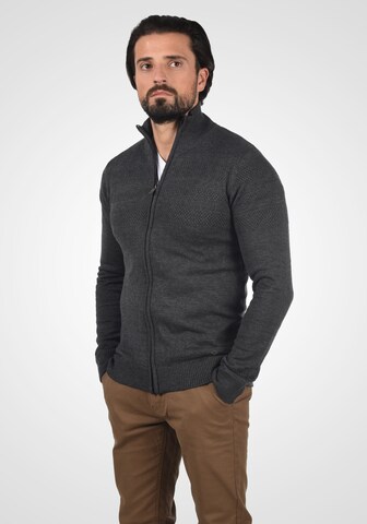 !Solid Knit Cardigan 'Barama' in Grey: front