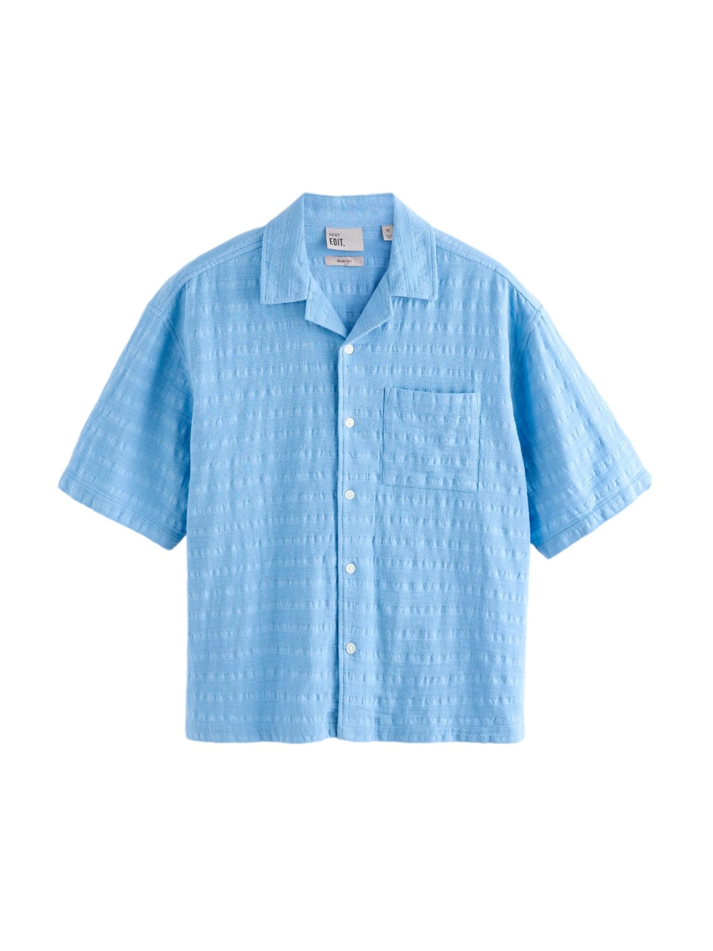 Next Button Up Shirt 'Edit' in 4XL in Light blue, Item view