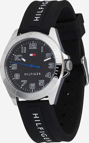 TOMMY HILFIGER Analog klocka i svart: framsida