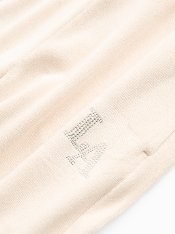 Cool Club Szeroka nogawka Spodnie w kolorze beżowy