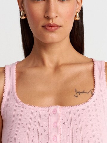 Dilvin Top in Pink