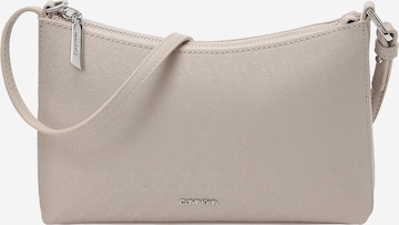 Borsa a tracolla 'MST' di Calvin Klein in marrone: frontale