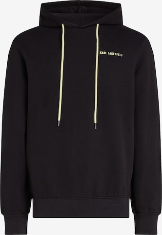 Karl Lagerfeld Sweatshirt in Black: front