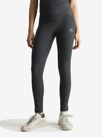 ADIDAS BY STELLA MCCARTNEY Skinny Urheiluhousut värissä musta: etupuoli