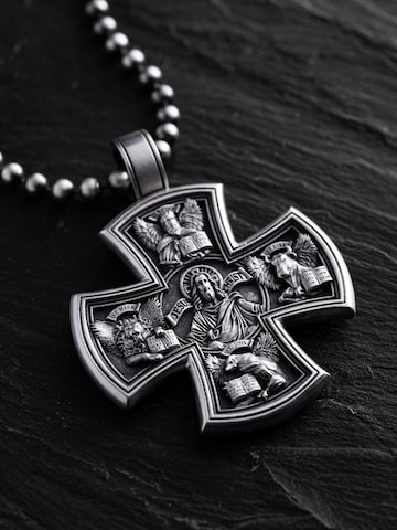 Pendentif 'MARK LUKE JOHN FOUR EVANGELISTS' REYTEL en argent