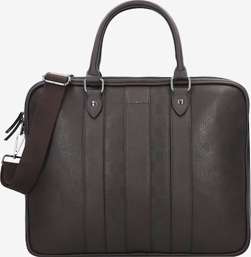Ted Baker Document Bag in Brown: front