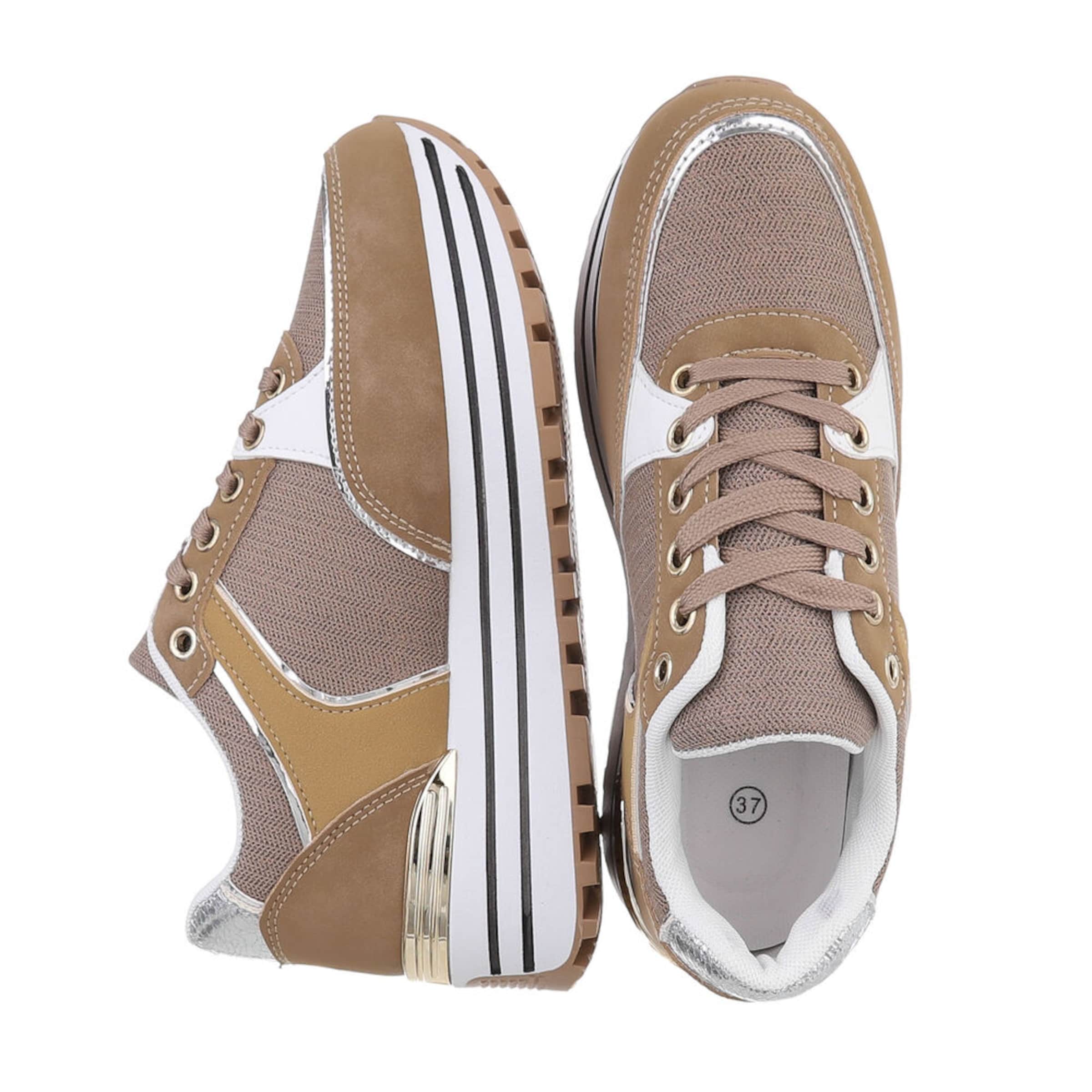 Ital-Design Sneakers in Brown