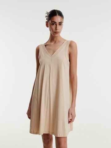 EDITED Dress 'Kenia' in Beige: front