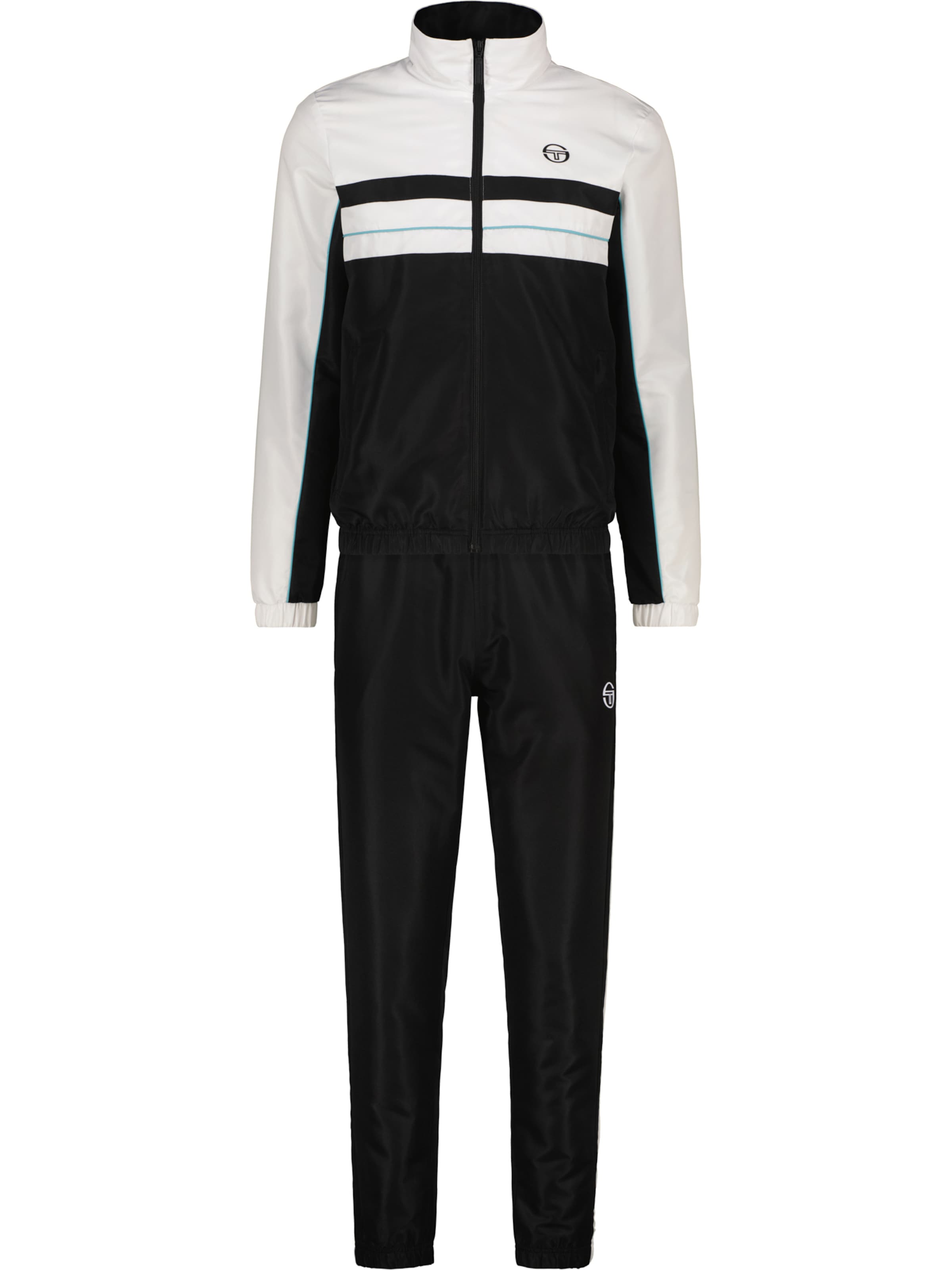 Sergio Tacchini Тренировочный костюм 'Zelma 025' в Черный: спереди