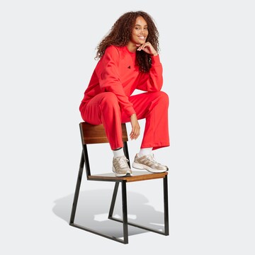 ADIDAS SPORTSWEAR Wide leg Workout Pants in Red
