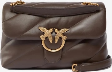 Borsa a spalla '100038 A0F2' di PINKO in marrone: frontale