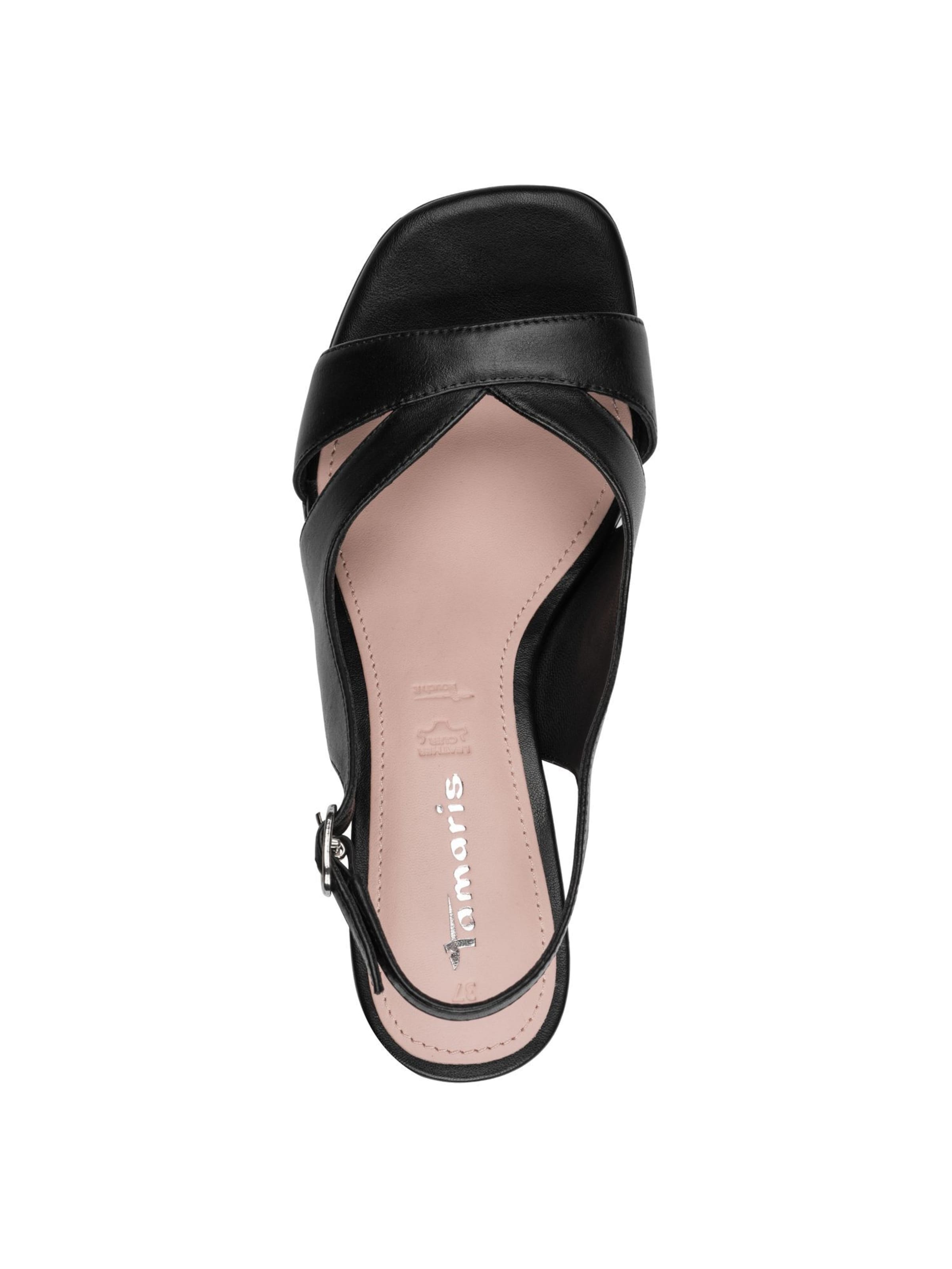 Sandales Tamaris en noir