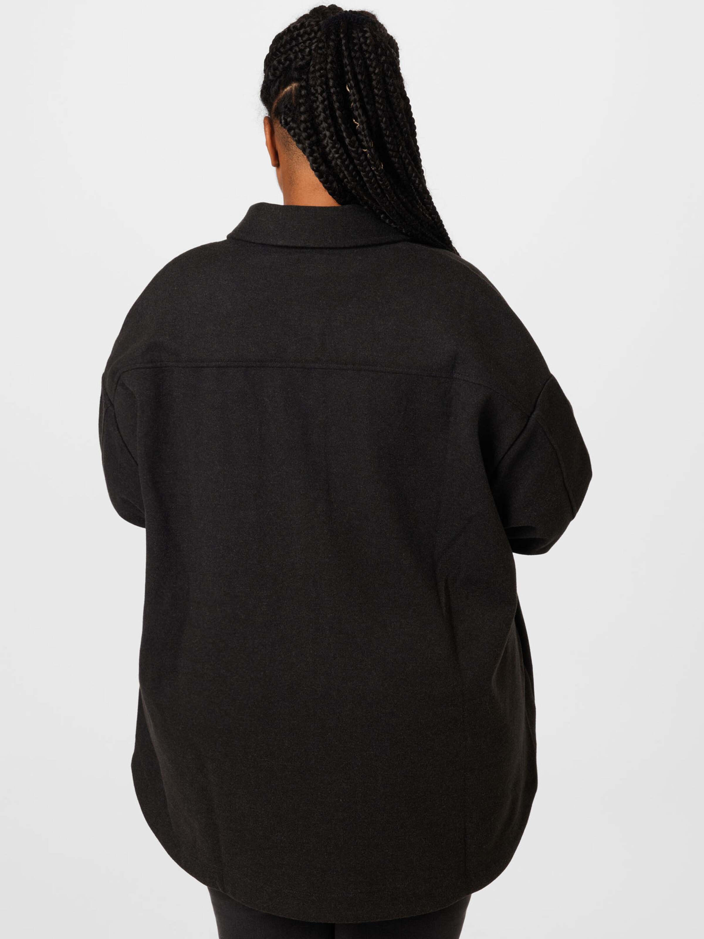 Frauen Große Größen Urban Classics Bluse in Anthrazit - HI48100 Frauen Große Größen Urban Classics Bluse in Anthrazit - HI48100