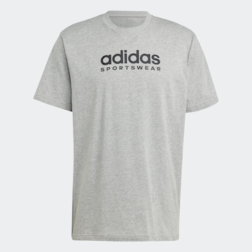 ADIDAS SPORTSWEAR Performance Shirt 'All Szn Graphic' in Grey