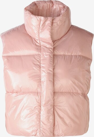 OUI Vest in Pink: front