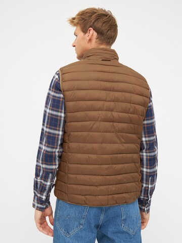 Sea Ranch Vest 'Benjamin' in Brown