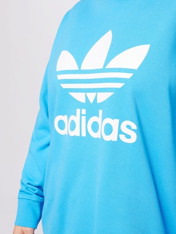 ADIDAS ORIGINALSSweater majica 'Trefoil Crew ' - plava boja