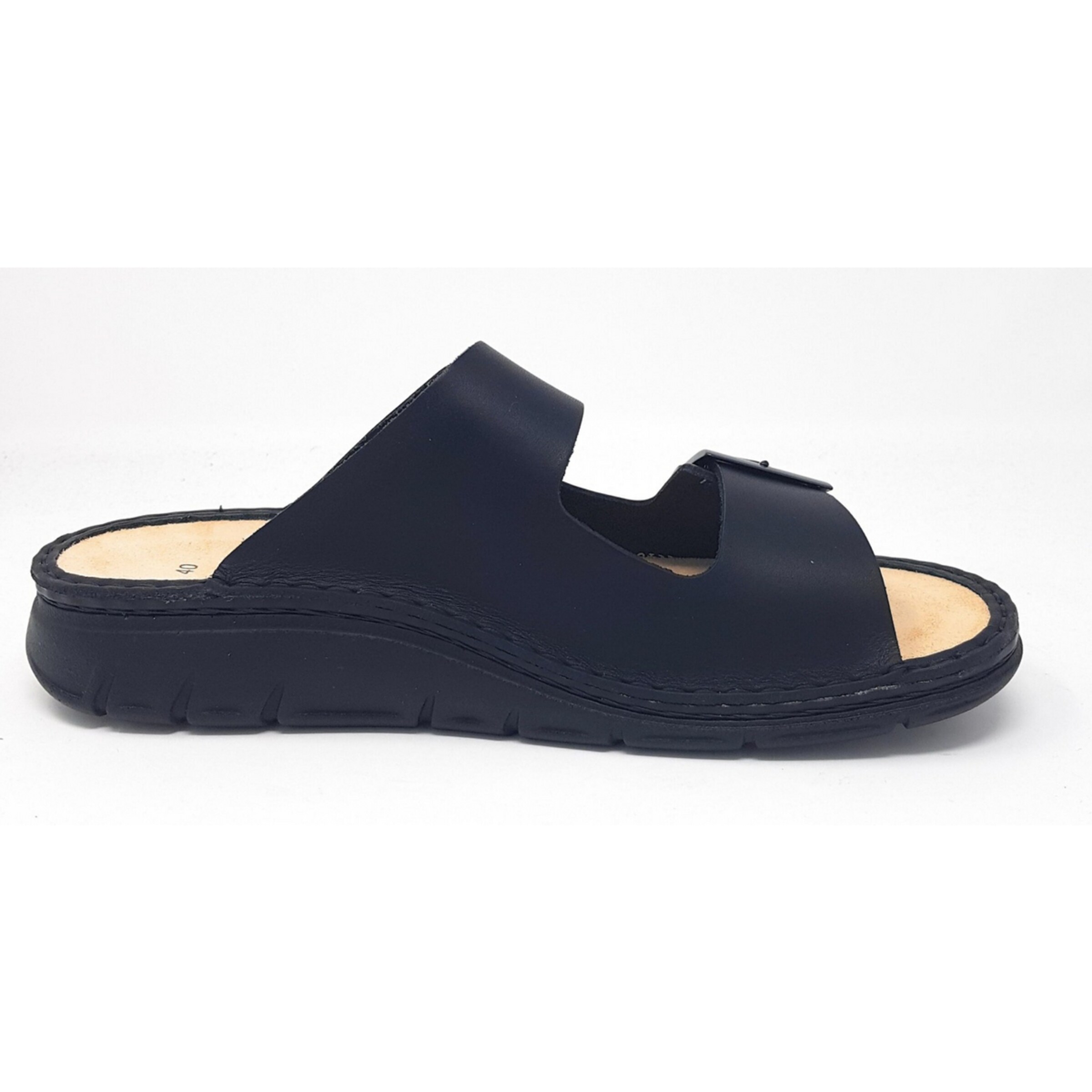 Finn Comfort Mules in Black