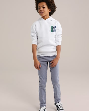 WE Fashion Regular Дънки в сиво