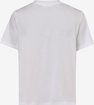 OPUS T-Shirt 'Smina Lucky' in Weiß