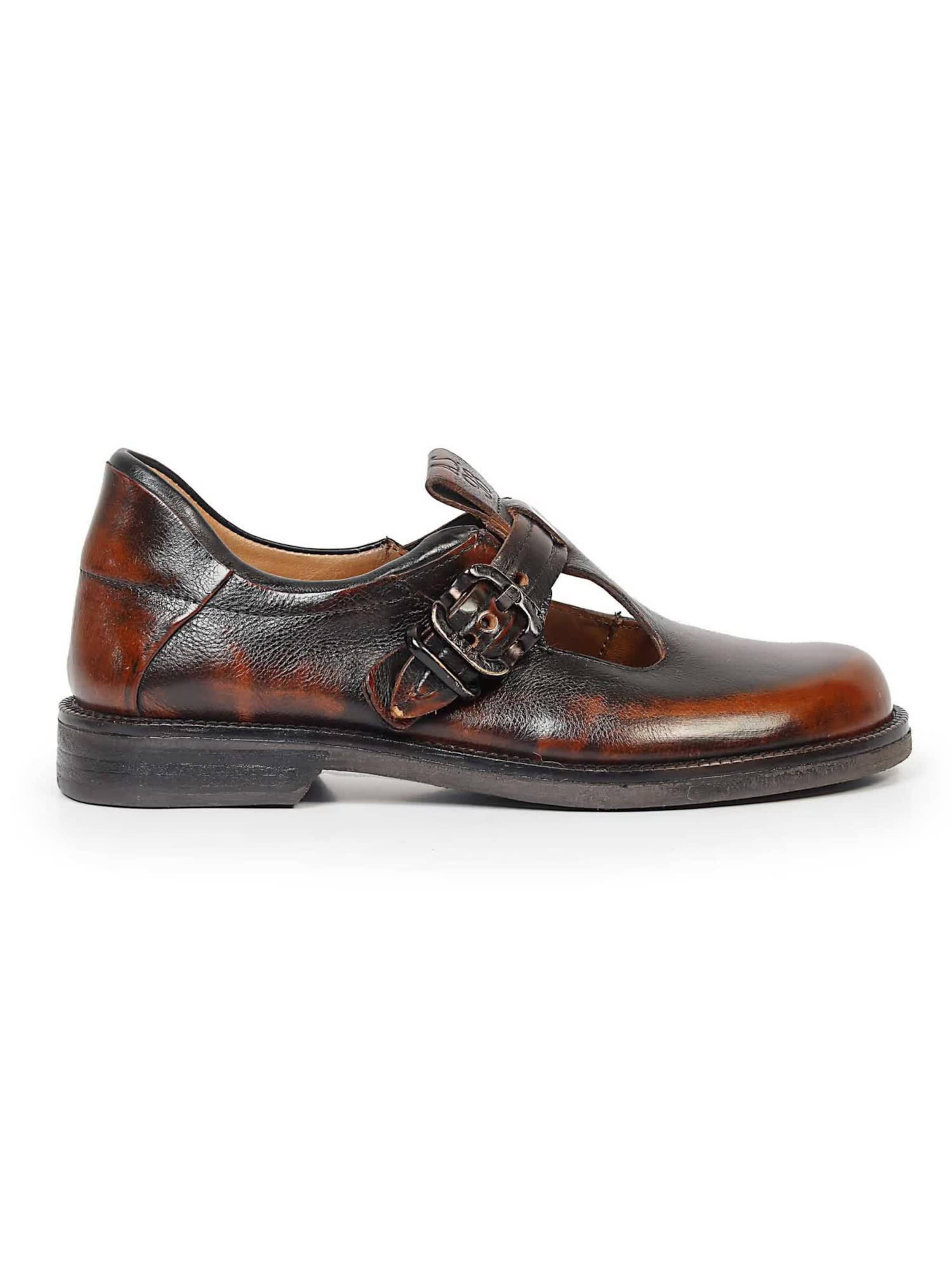 Mocassino ' ALISTAIR ' di A.S.98 in marrone: lato