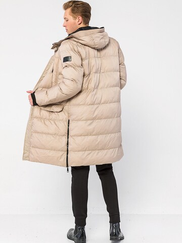 Ron Tomson Between-Seasons Parka in Beige