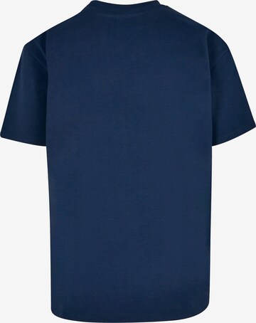 T-Shirt 'Fathers Day - Dad number 1' Merchcode en bleu