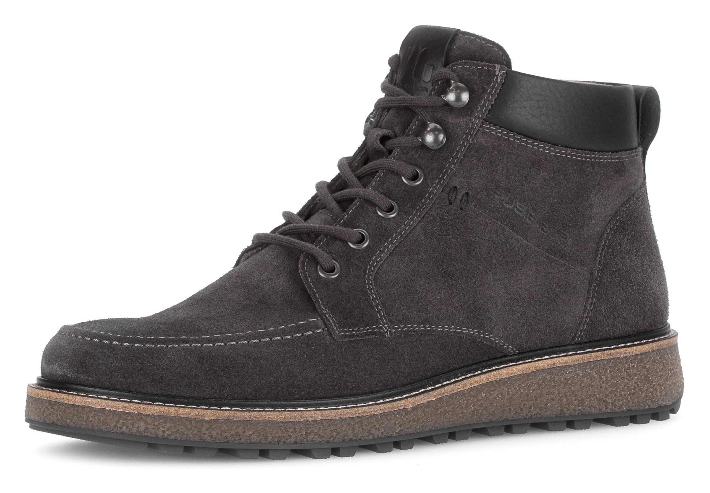 Pius Gabor Veterboots in Grijs: voorkant