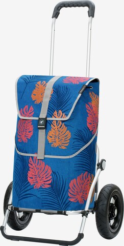 Andersen Shopper Trolley 'Lotta' in Blauw: voorkant