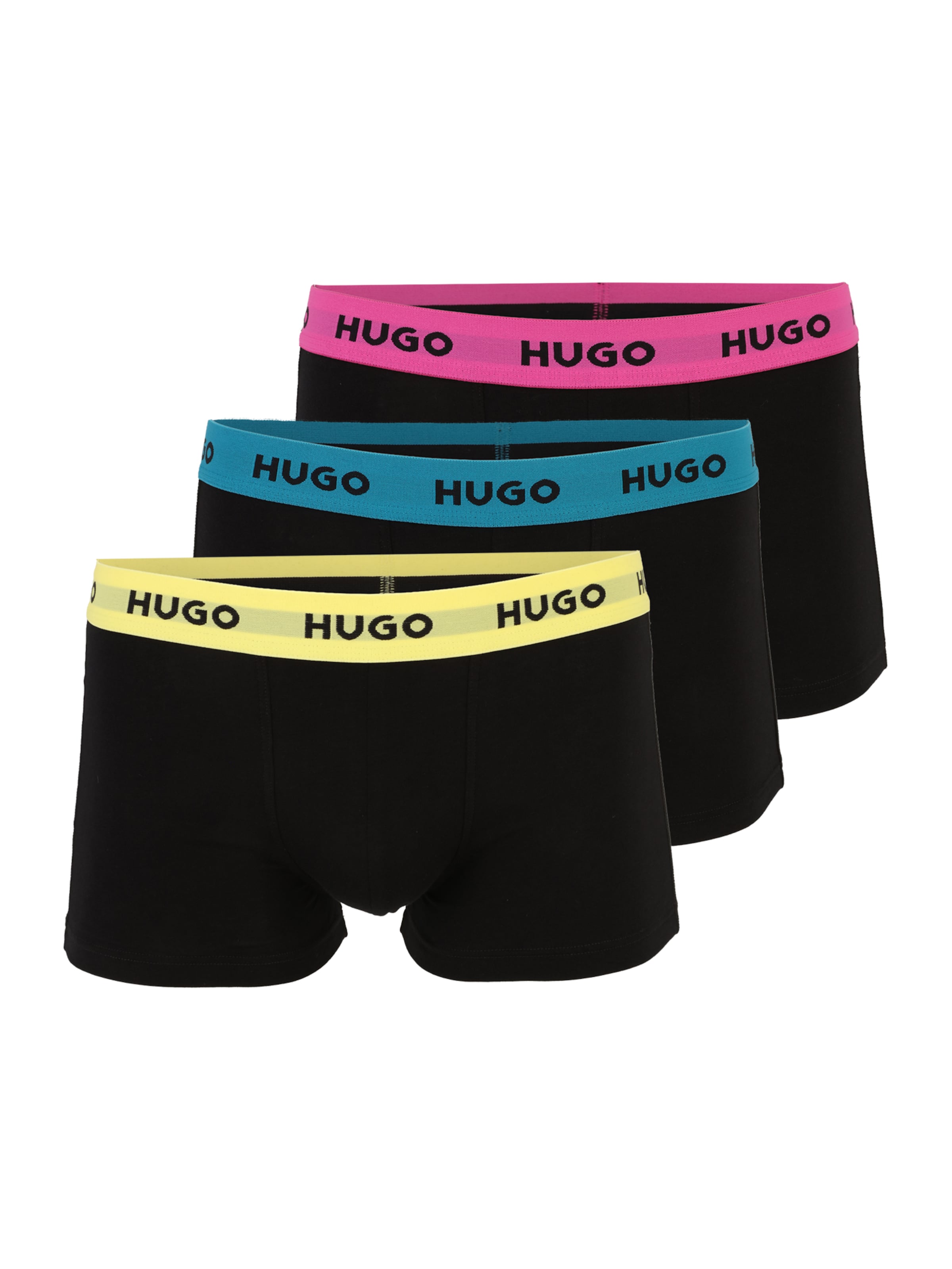 HUGO Boxerky - Čierna: predná strana