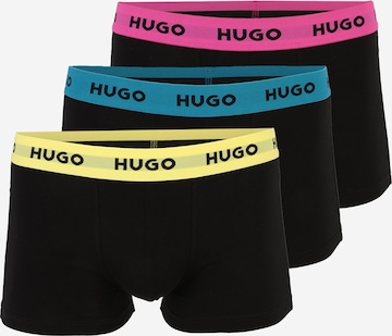 HUGO Boxerky - Čierna: predná strana