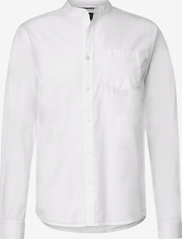 Street One MEN Regular fit Button Up Shirt in White: front